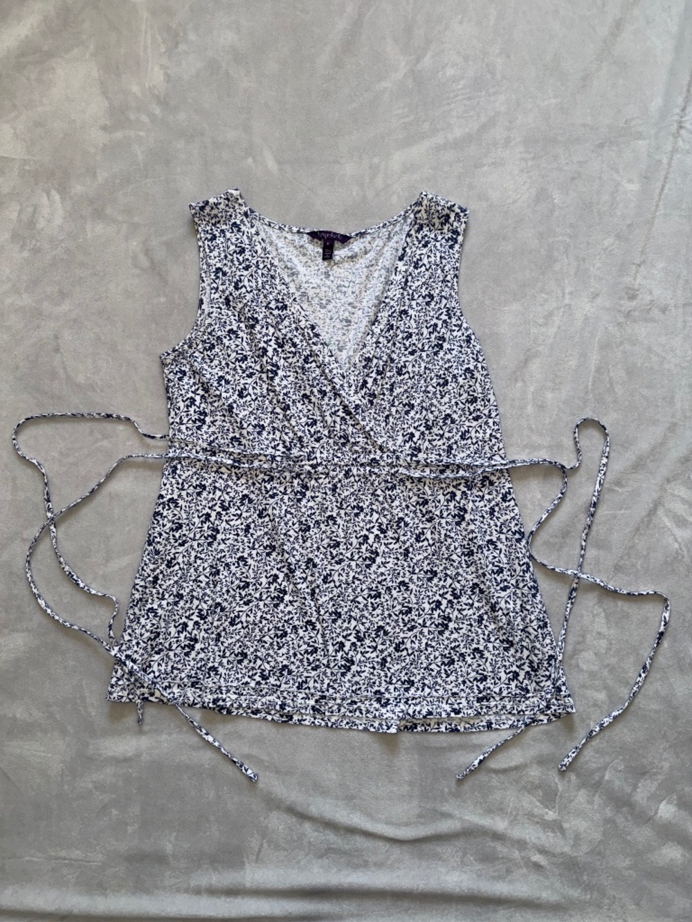 Tall! Long Tall Sally Floral Knit Tank Top